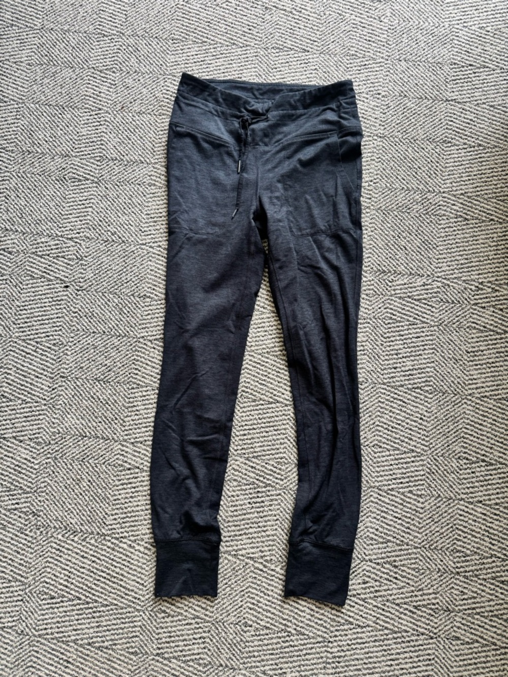 GAIAM Black High-Rise Yoga Jogger Leggings Size Small